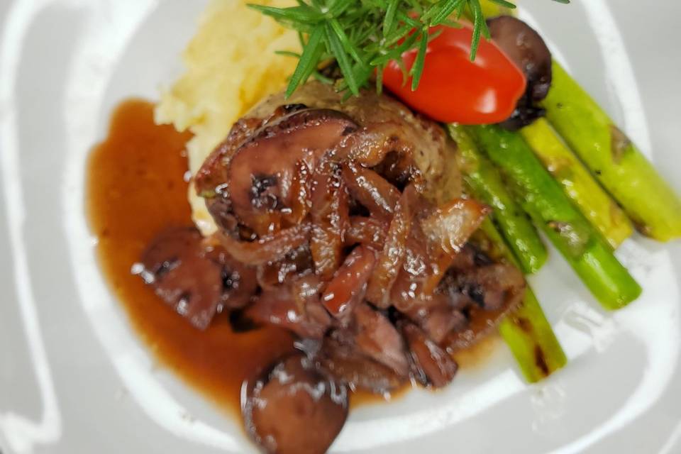 Beef and vegetables