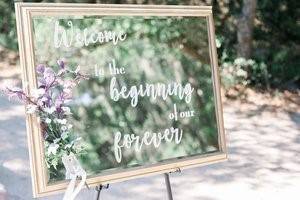 Welcome sign