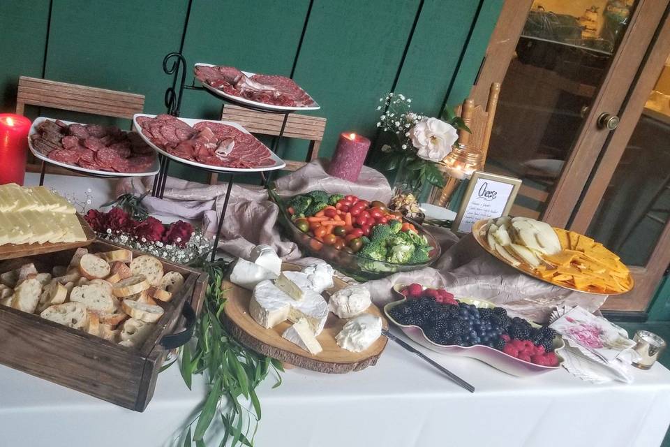 Hors d'oeuvres Display