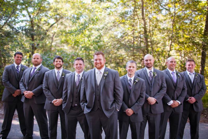 Groom & groomsmen