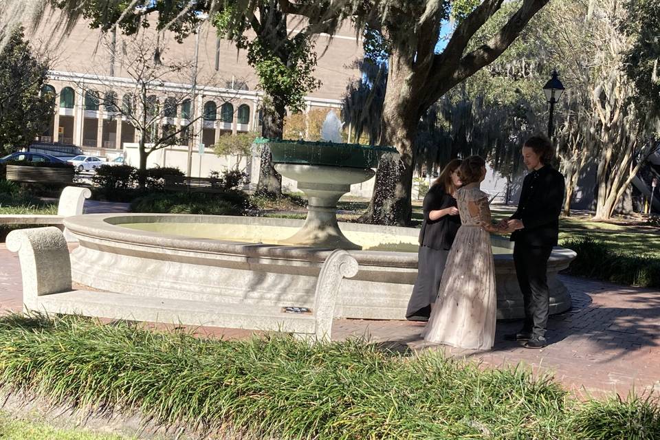 Orleans Square Elopement