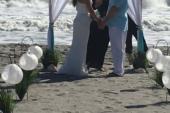 Beach wedding