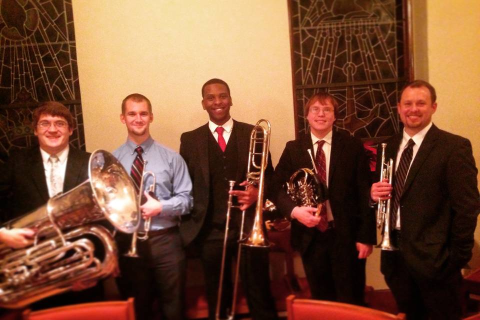 The Tuckaseegee Brass quintet