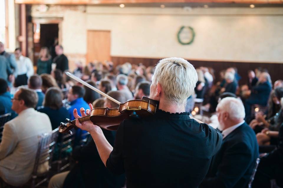 Wedding Violinist, Maura Kropke