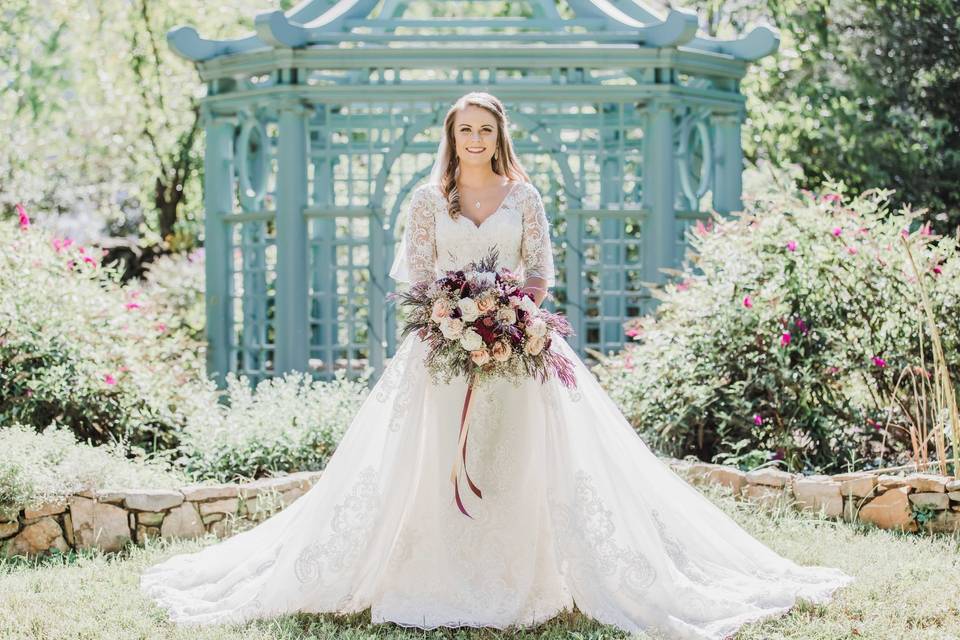 Stunning bridal portrait