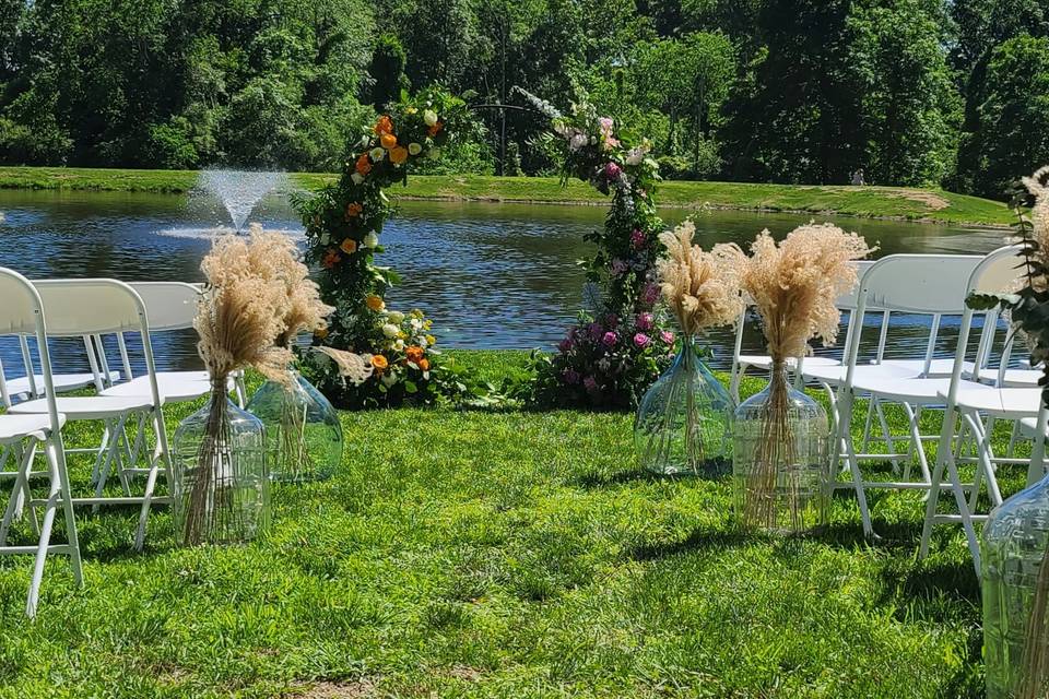 Outdoor ceremony