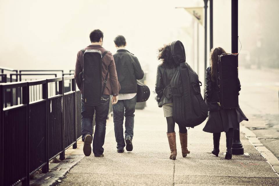 Walking together