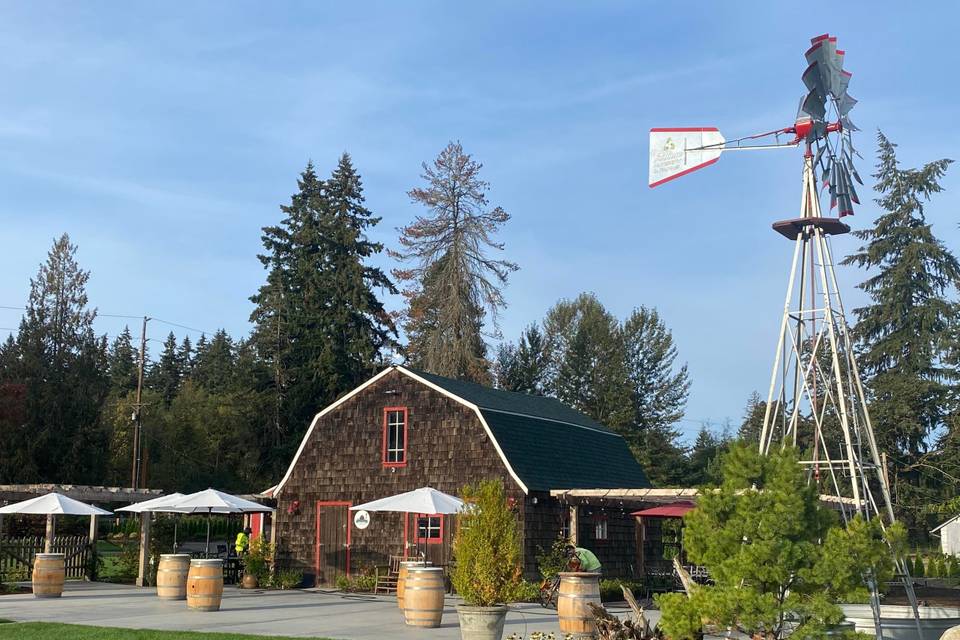 Windmill Barn and Patio