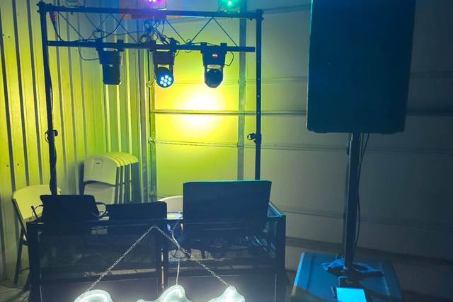 Half DJ set up