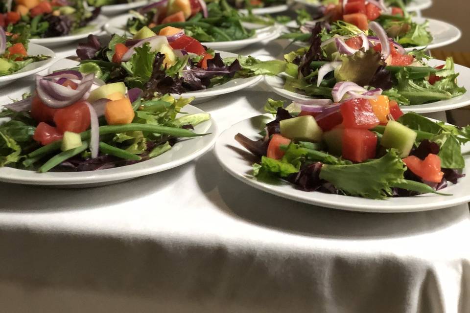 Plated Salad