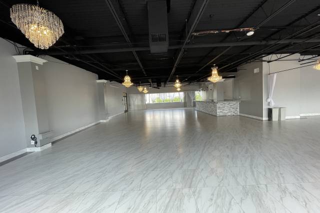 Main room view from dance are