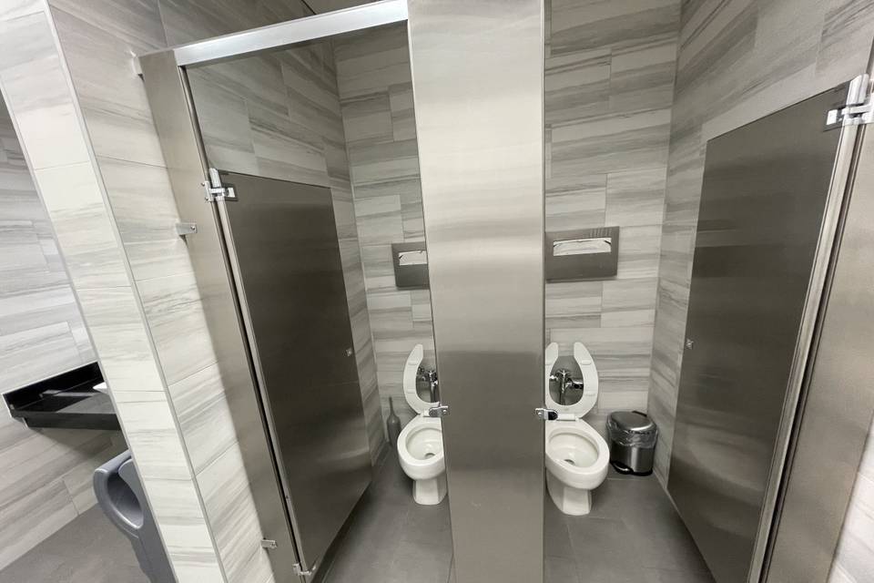 Main Female restroom stalls