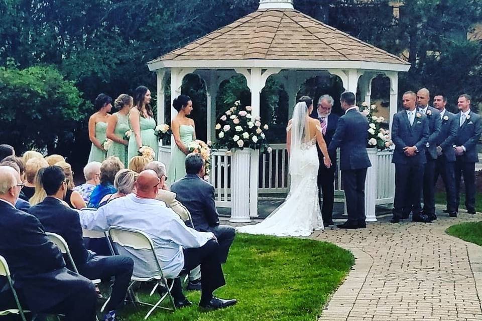 Outdoor ceremony