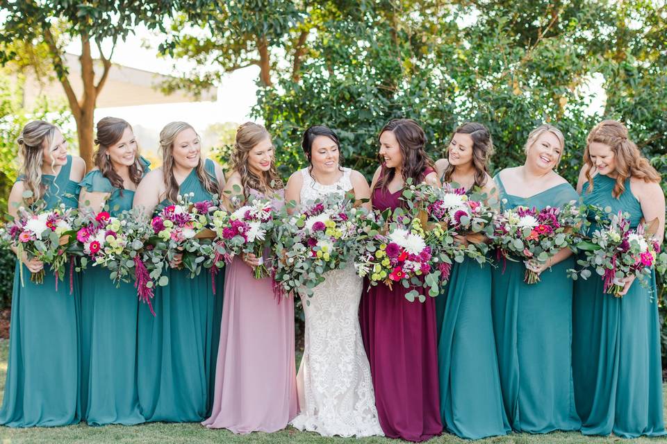 Bridal Party - Wallace Wedding