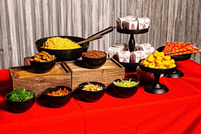 Stationed appetizers