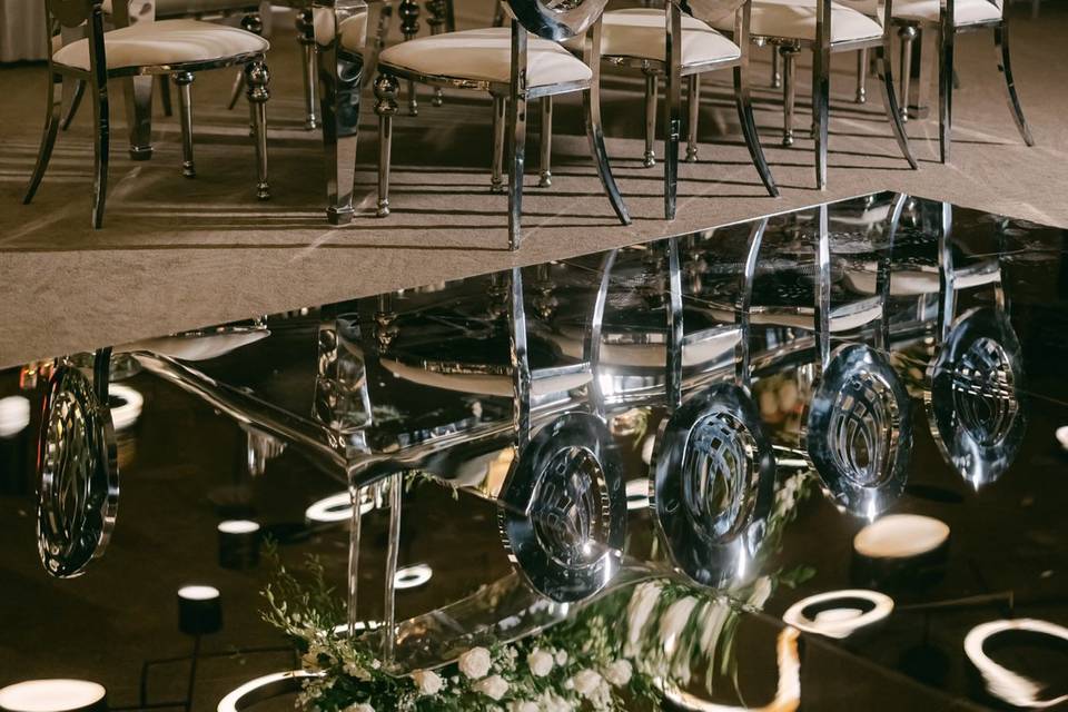 Diana Chair and Celine Table