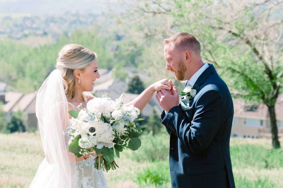 Bride and groom