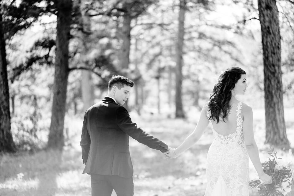 Bride and groom
