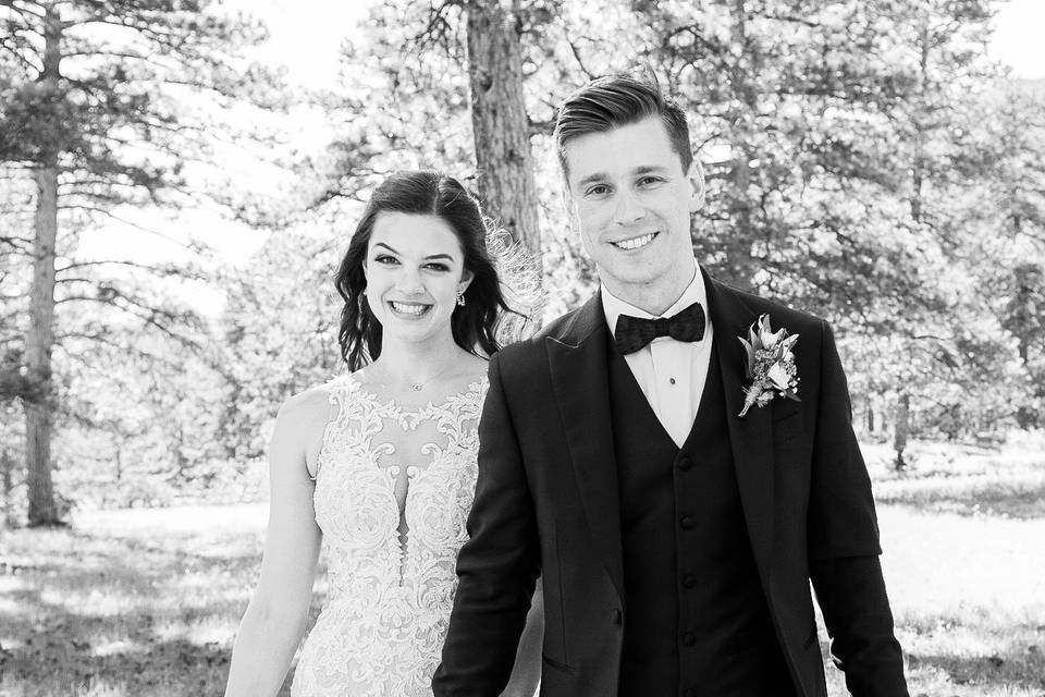 Bridal and groom portraits