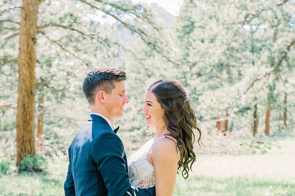 Bridal and groom portraits