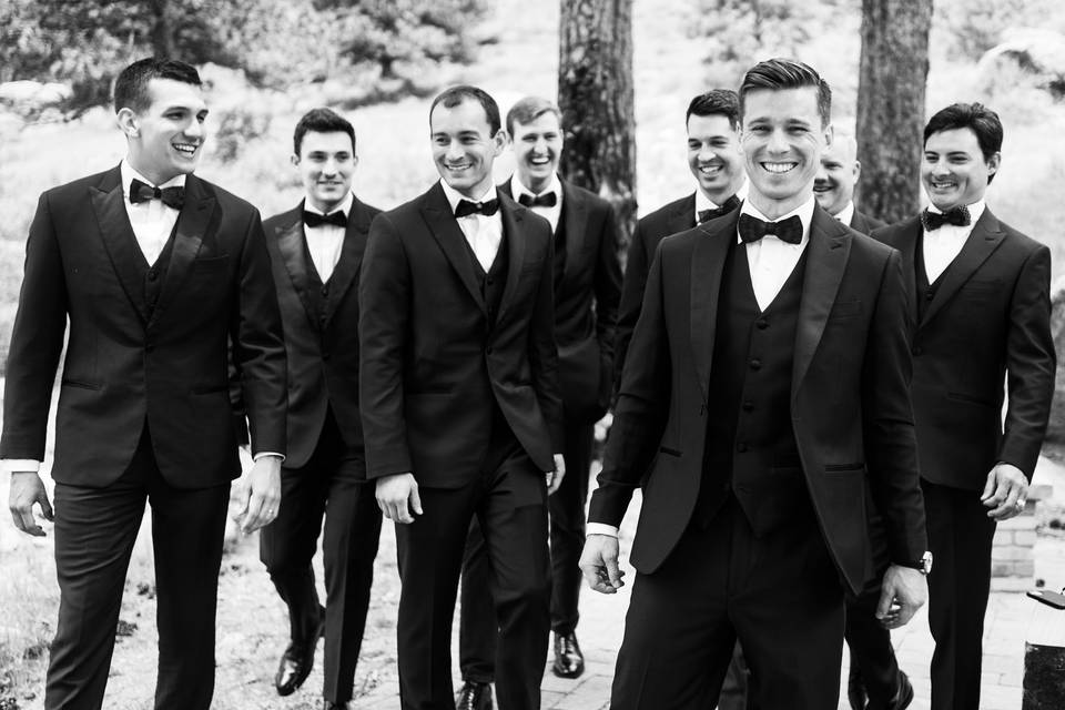 Groom and grooms men