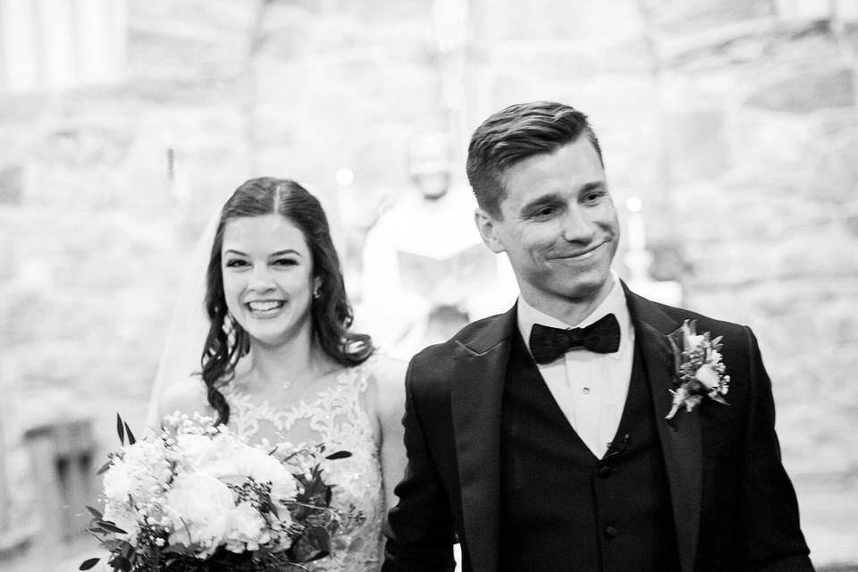 Bride and groom ceremony