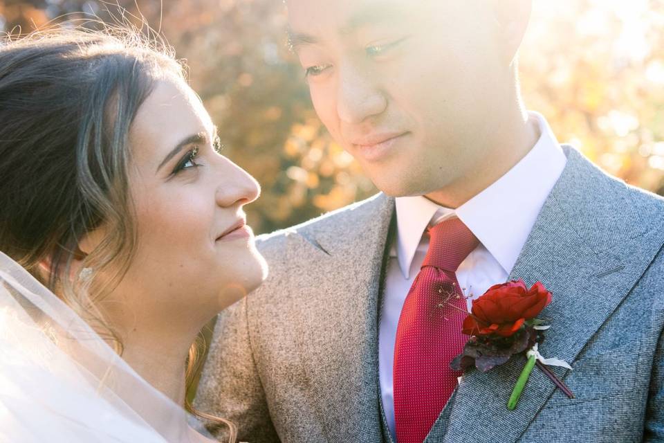 Bride and groom