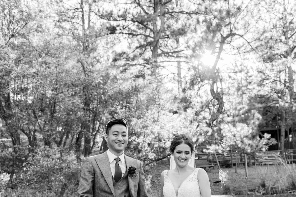 Bride and groom