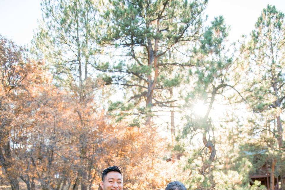 Bride and groom