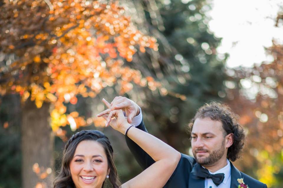 Bride and groom