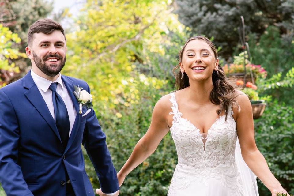 Bride and groom