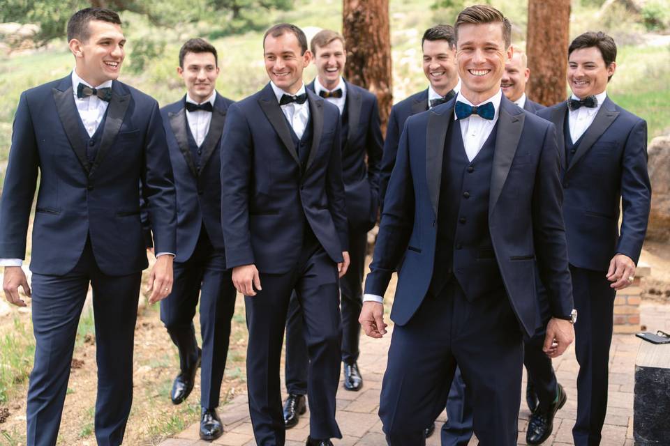 Grooms men