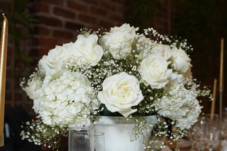 Elegant floral centerpiece