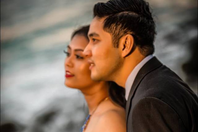 Couple close up