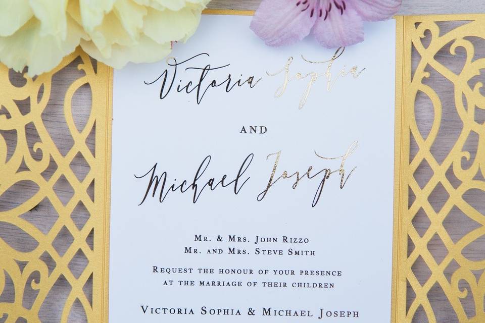 Wedding invitation