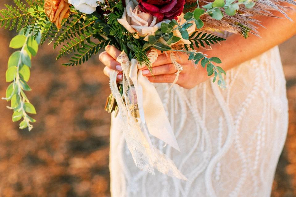 Boho Bridal Bouquet