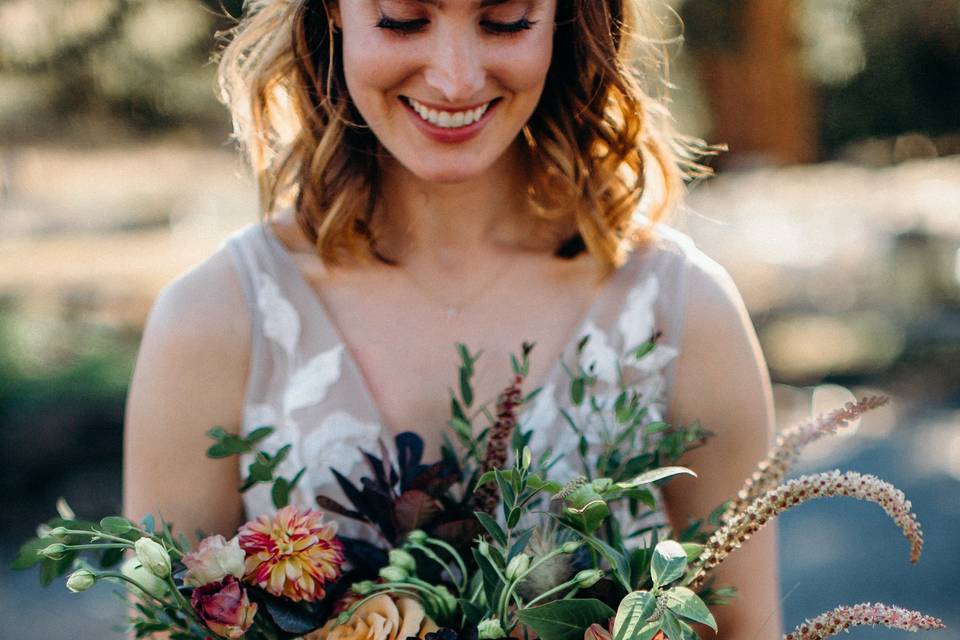 Autumnal Boho Bouquet