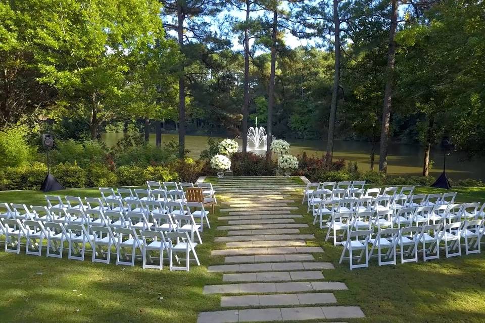 Outdoor wedding