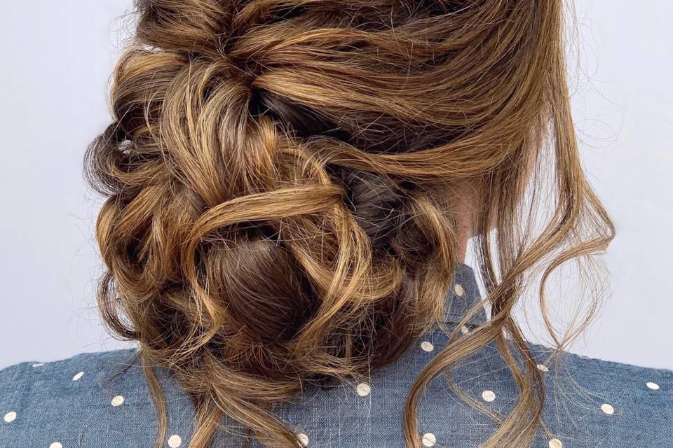 Fishtail bun