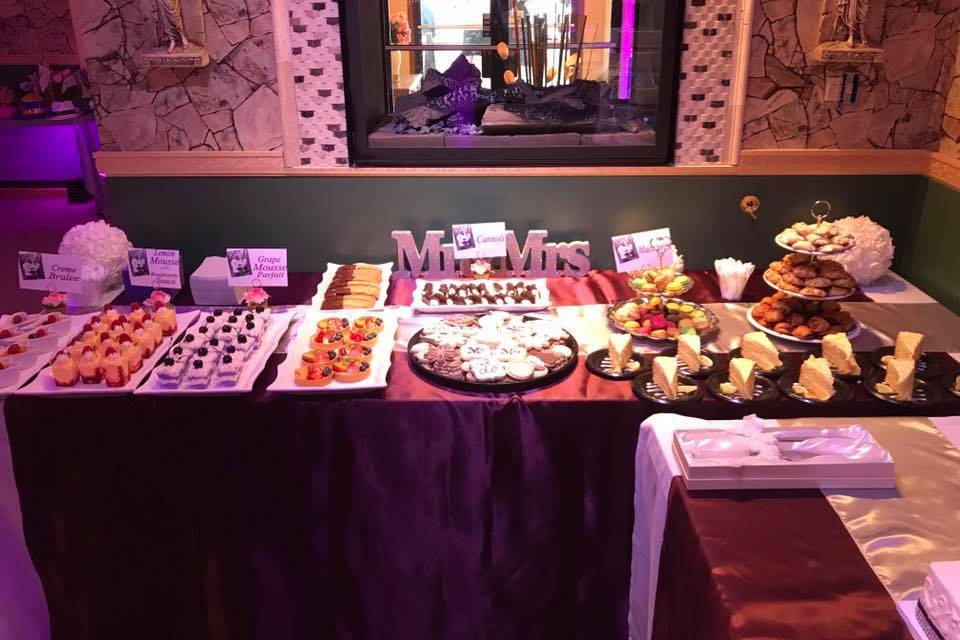 Dessert buffet