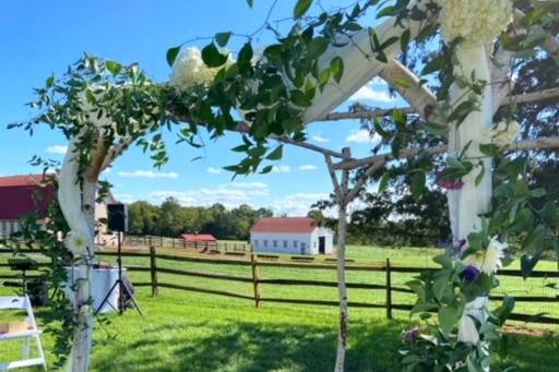 Chuppah at Farm Wedding