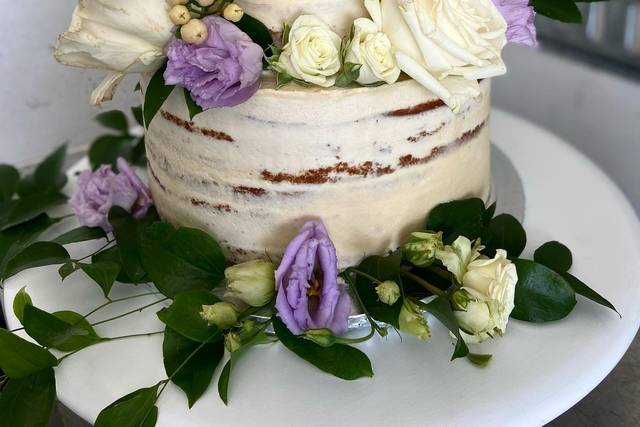 Floral Wedding Cake
