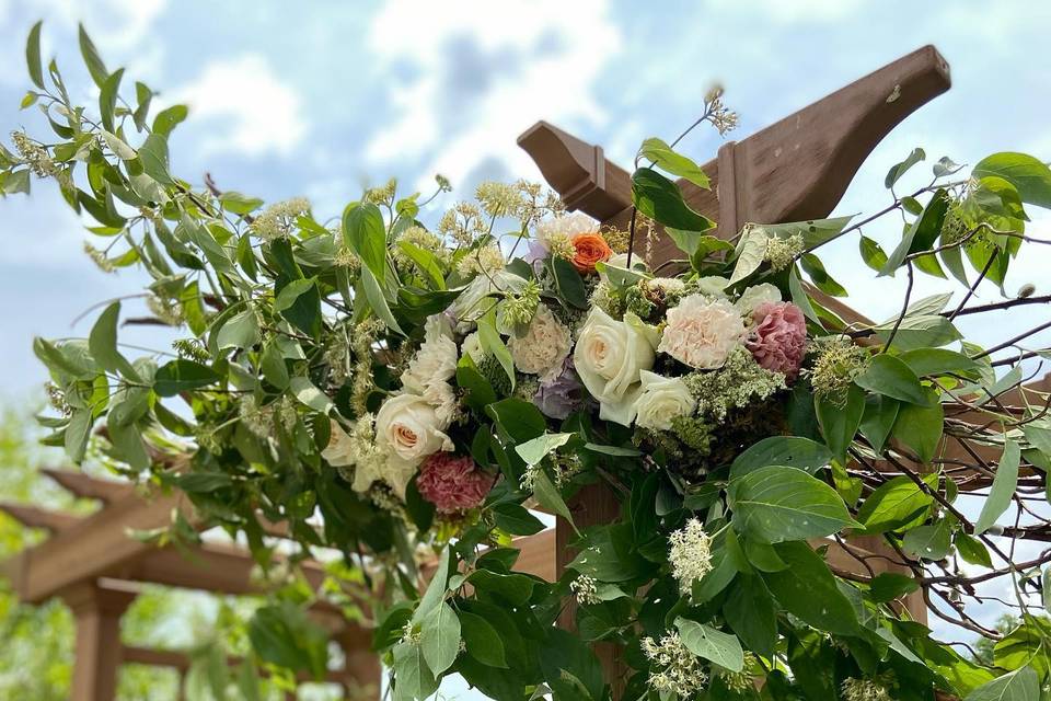 Farm Wedding Arch