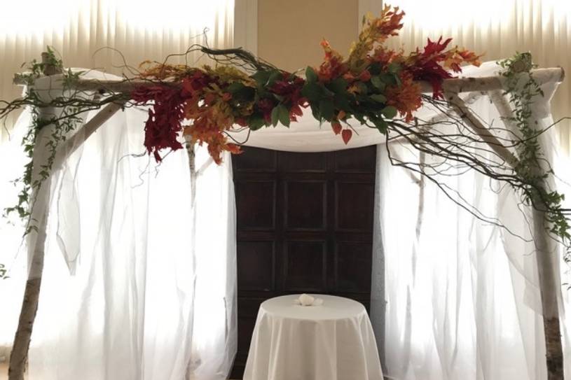 Chuppah decor