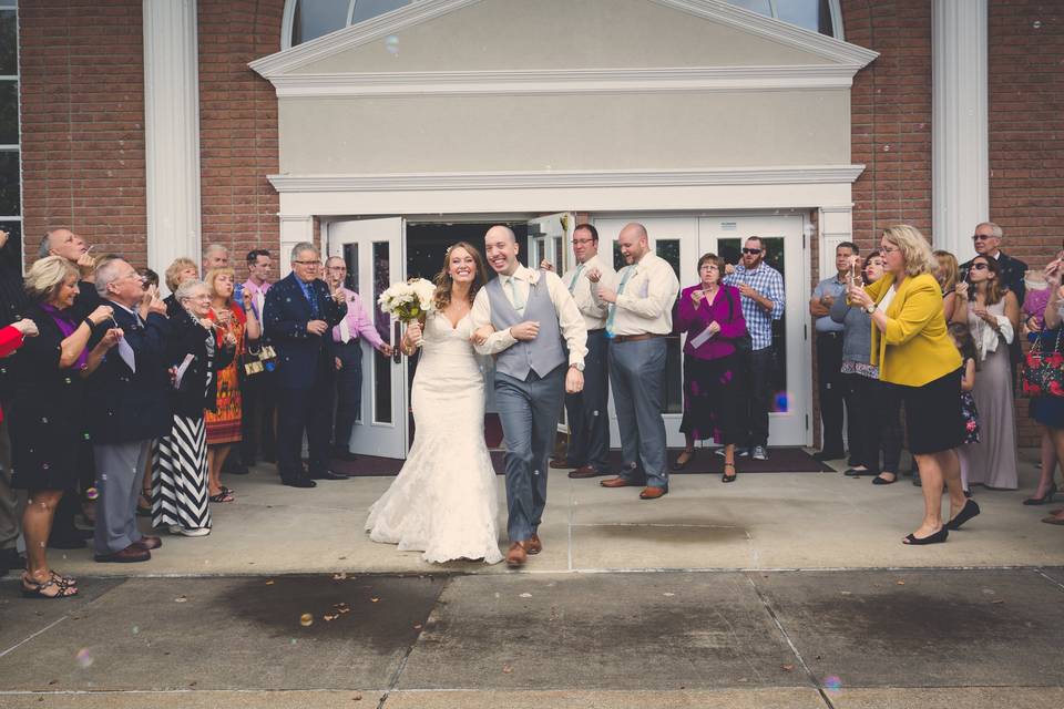 Just married