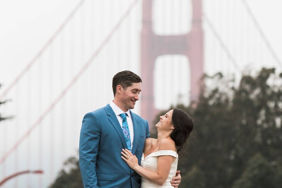 Gorgeous couple, gorgeous view