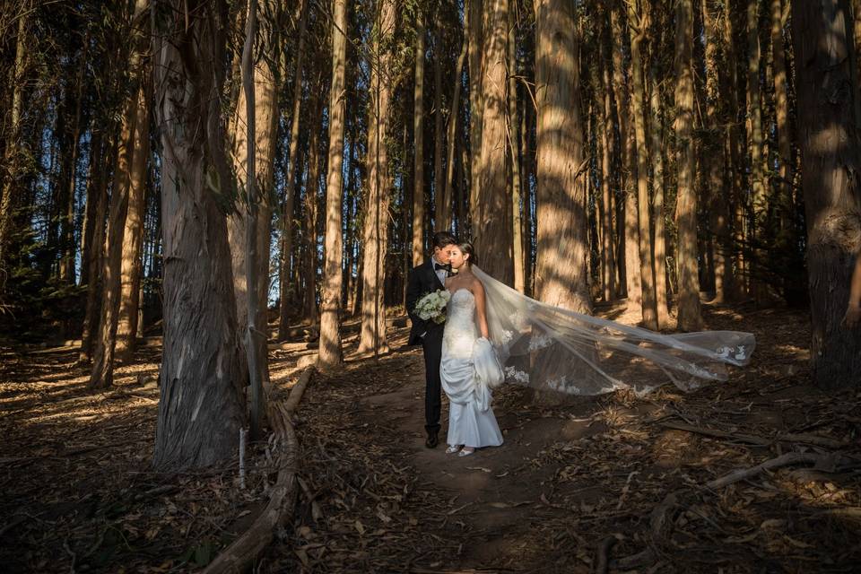 Gorgeous couple & setting!