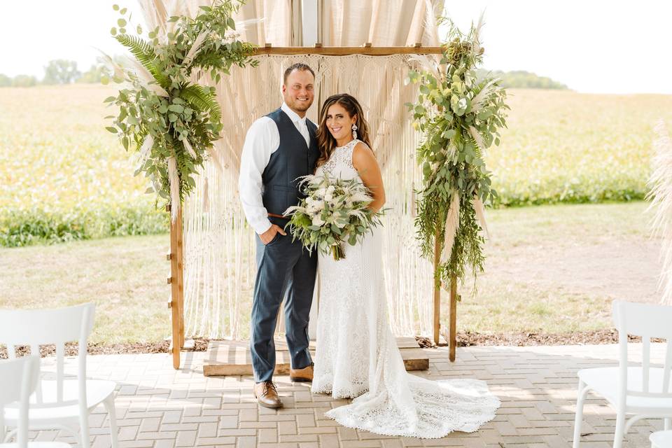 The Ceremony Arbor.