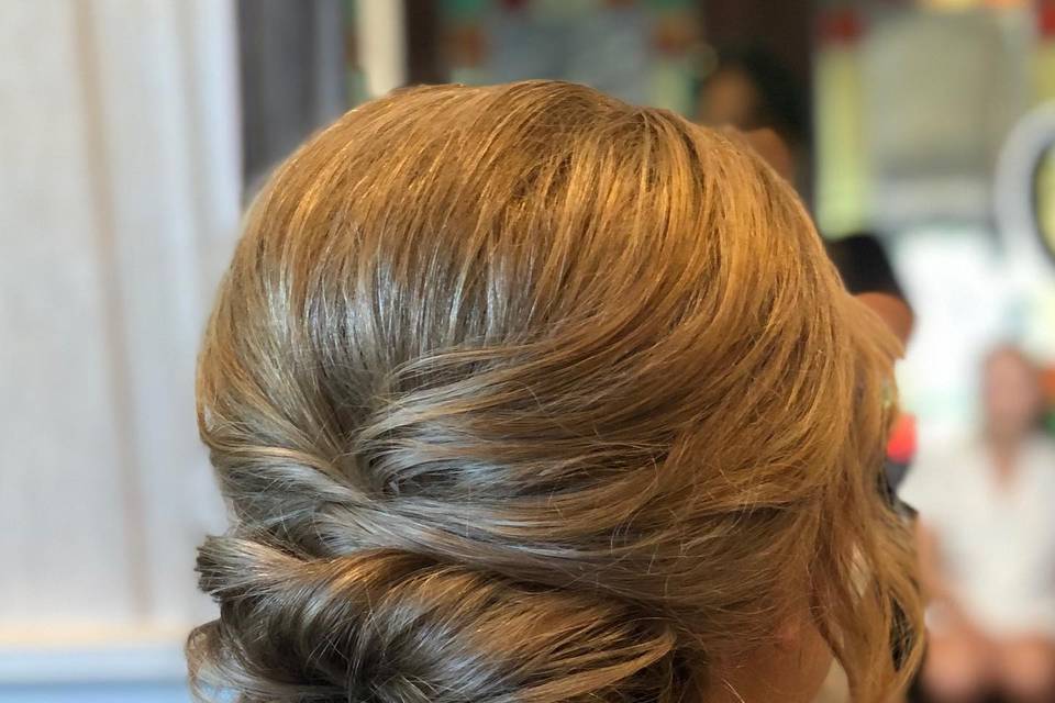 Beautiful updo