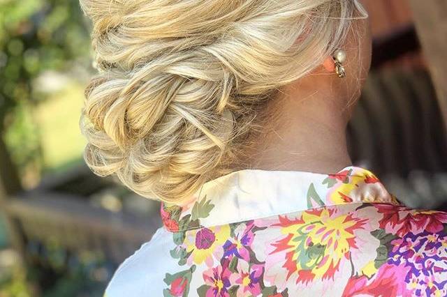 Lovely updo